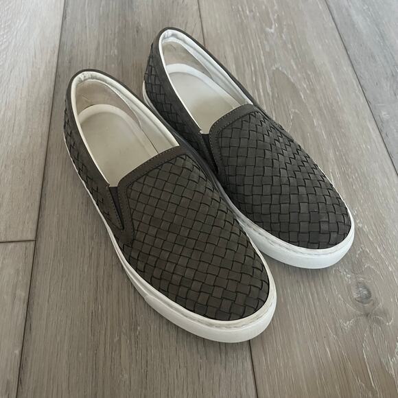 M. Gemi Women's 39 US 8.5 'The Chercio' Woven Slip On Sneaker Nubuck Leather - Picture 3 of 10